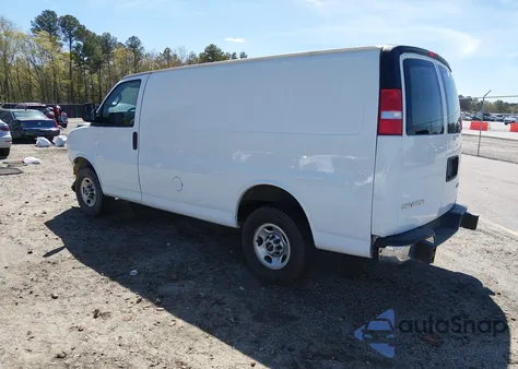 2021 GMC Savana Cargo Rwd 2500 Regular Wheelbase Work Van from USA, damaged, VIN 1GTW7AFP5M1236854